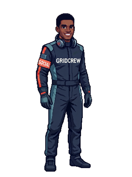 Social media crew member